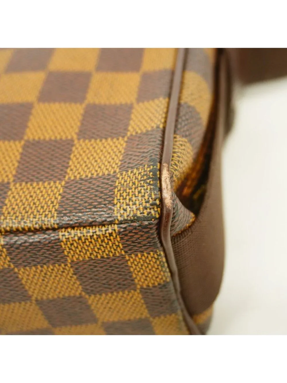 Louis Vuitton Shoulder Bag Damier Olaf PM Ebene